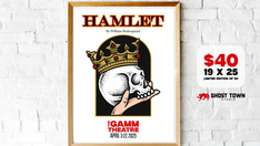 limited edition 'HAMLET' serigraph