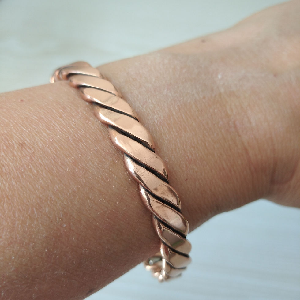 bracciale in rame con magneti