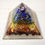 Miniatura: ORGONITE - PIRAMIDE 7 CHAKRA 7 x 7 x 5,5 cm