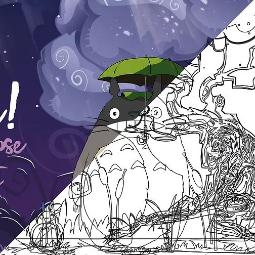 Totoro antes despues.webp