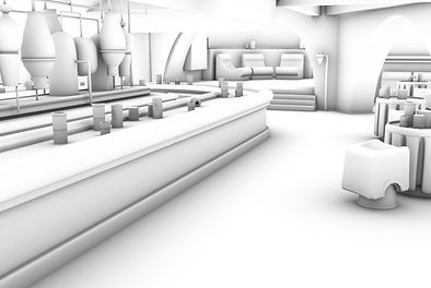 3D Model of Mos Eisley Cantina from George Lucas's Star Wars Episode IV: A New Hope Autodesk Maya 2013