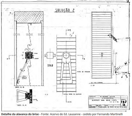 Figura 16 - Detalhamento Veneziana
