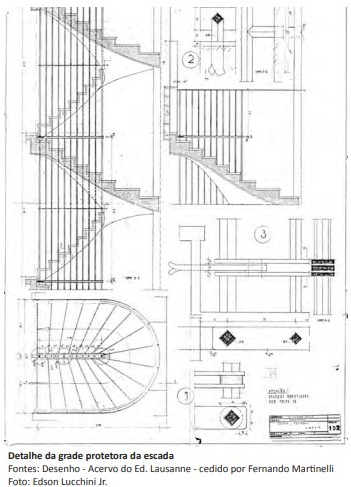 Figura 17 - Detalhamento escada