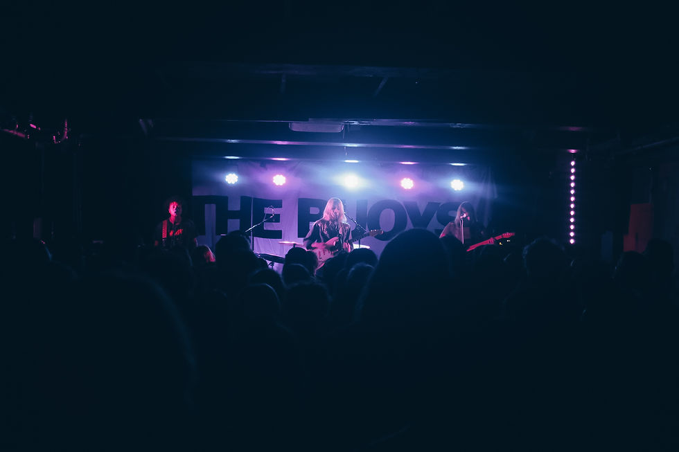 The Buoys kicking off their Concrete Cowboy Tour in Hobart. Photos by Annette Geneva
