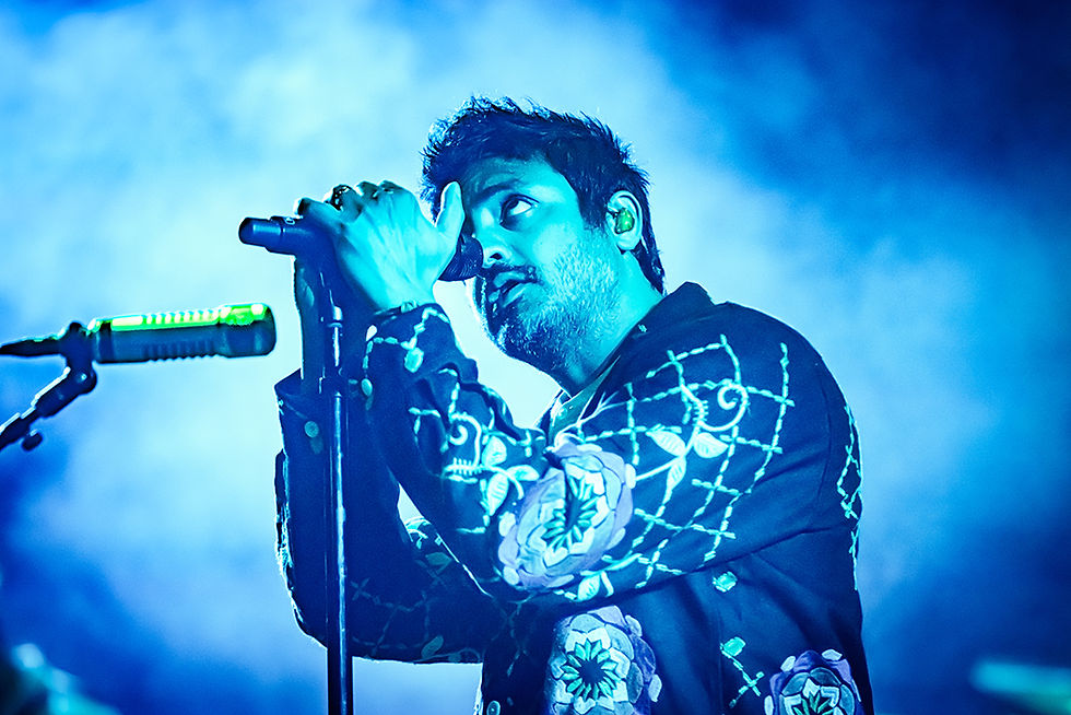 Young The Giant playing live in Brisbane