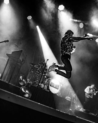 Kasabian playing live at the Fortitude Music Hall
