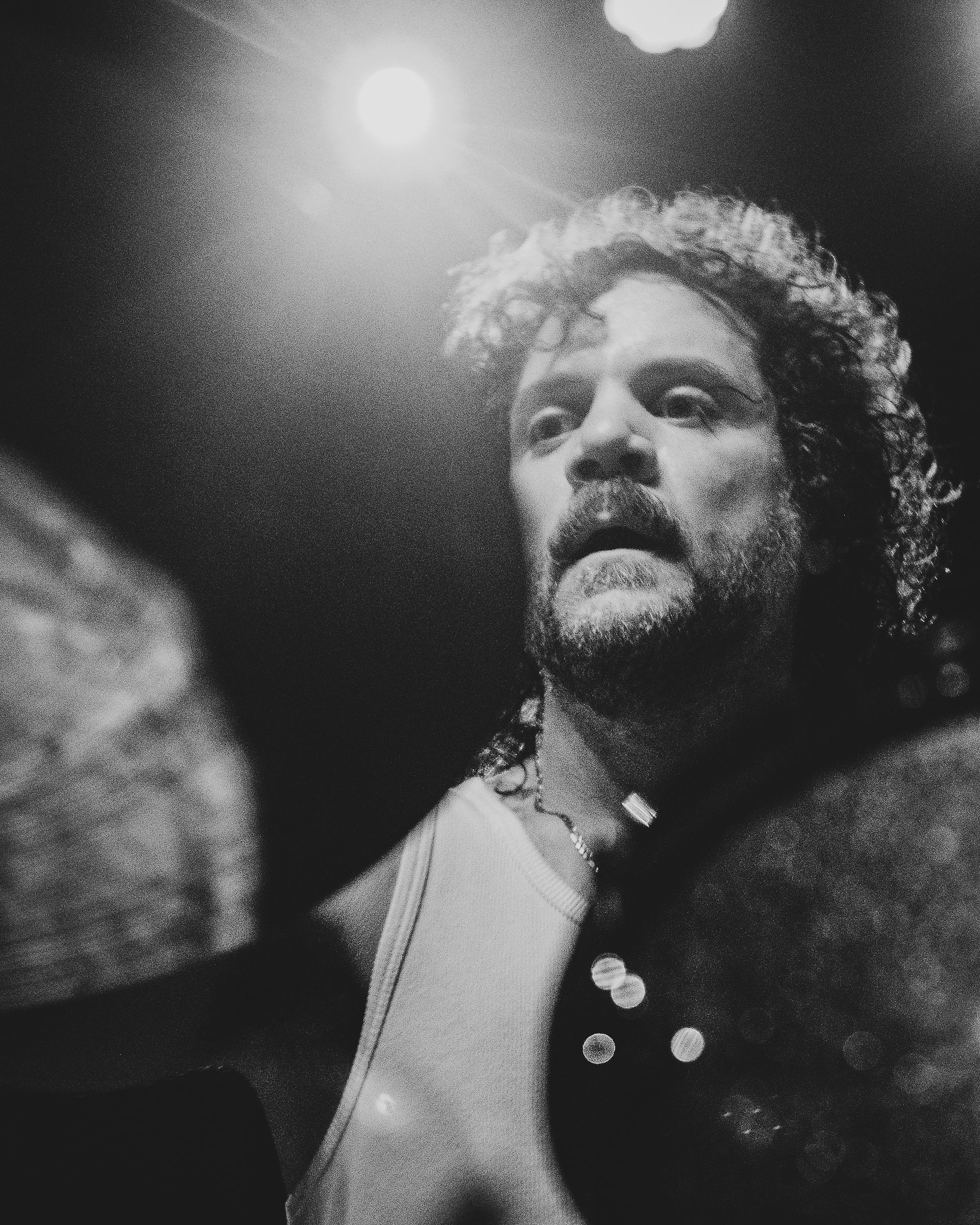 Osees play live onstage at the Princess Theatre in Brisbane snapped here by Chris Searles
