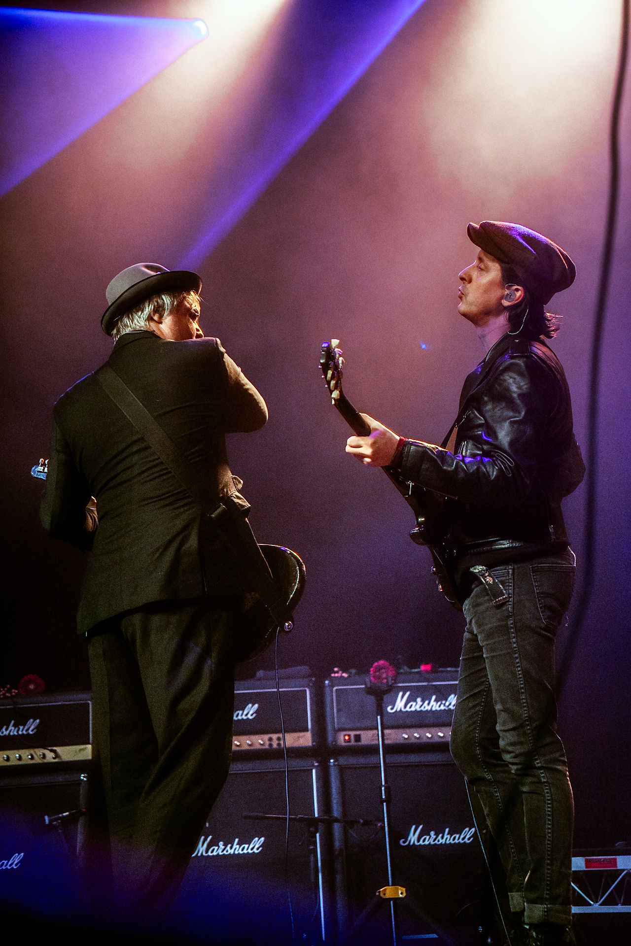 The Libertines playing at the Fortitude Music Hall in Brisbane, Australia