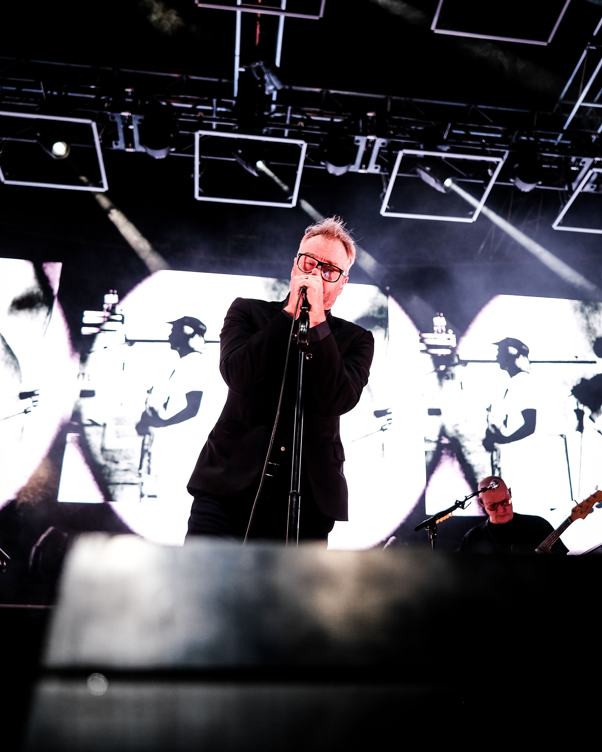 The National playing the Brisbane Riverstage, photo by Chris Searles