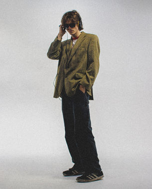 Chuck Sics posing with sunnies, etc