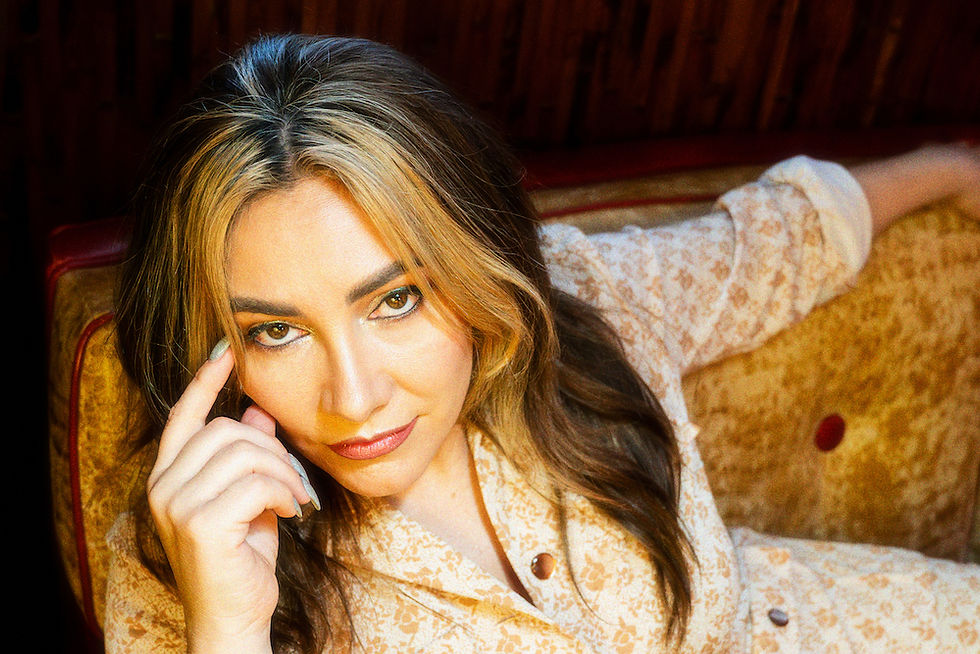 Ella Hooper in her alt-country phase for 'OverNight Success' and Waxx Lyrical's Forever Five.