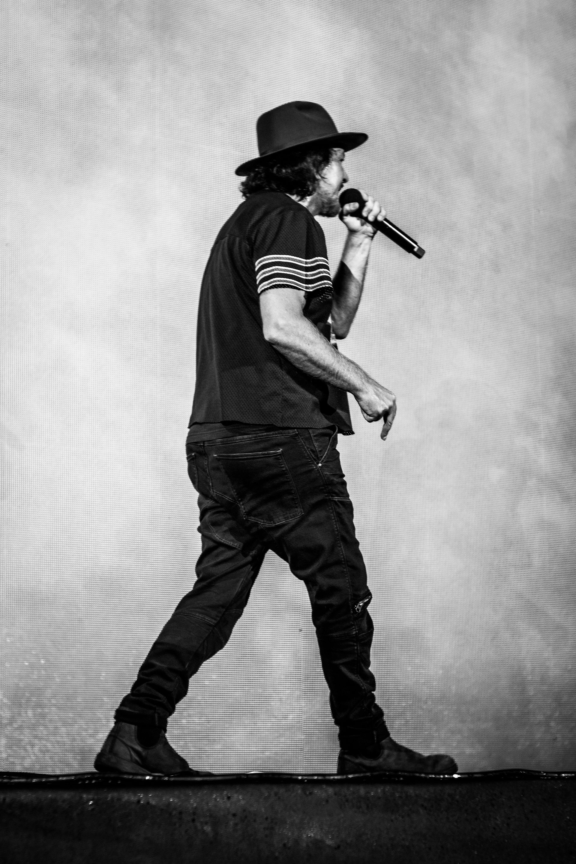 Pearl Jam play the People First Stadium on the Gold Coast