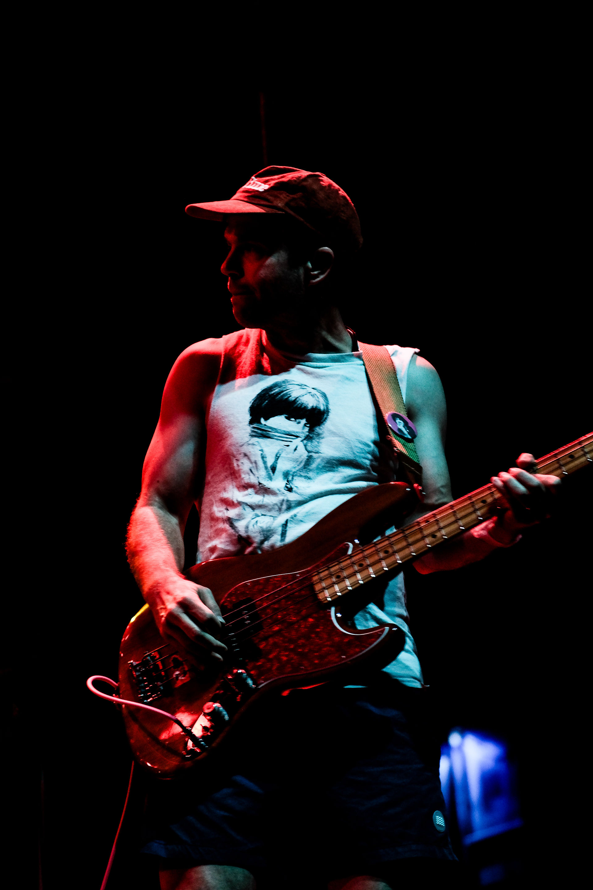 Osees play live onstage at the Princess Theatre in Brisbane snapped here by Chris Searles