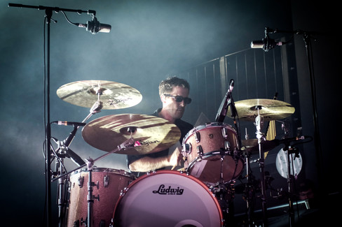 Jungle playing live in Brisbane at the Fortitude Music Hall