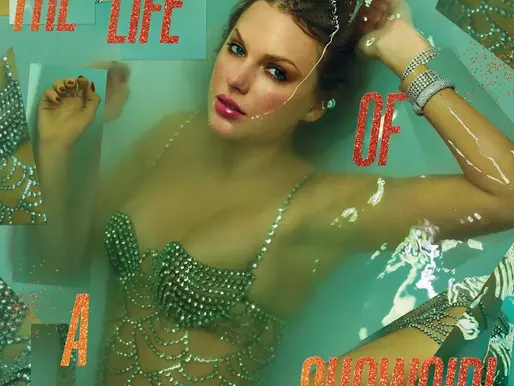 Taylor Swift The Life Of A Showgirl front cover