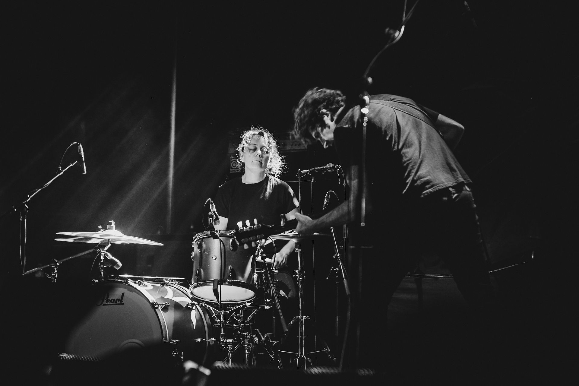 Chimers live on stage at the Princess Theatre, Brisbane supporting The Saints '73-'78