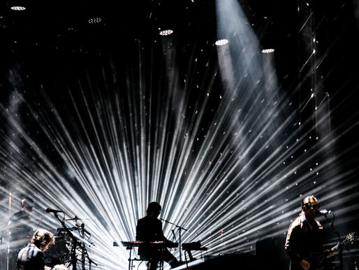 Interpol playing at the Riverstage in Brisbane