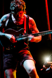 Osees play live onstage at the Princess Theatre in Brisbane snapped here by Chris Searles