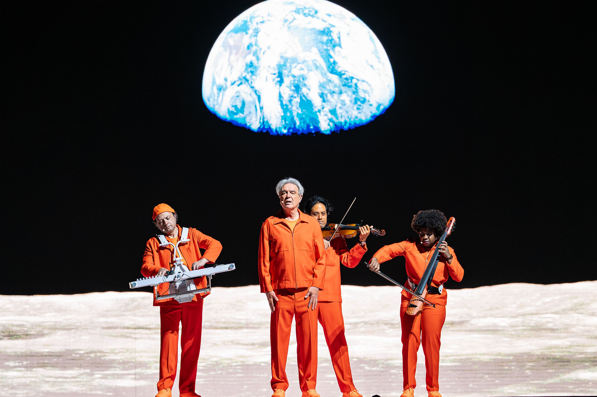 DAVID BYRNE LIVE IN BRISBANE, AUSTRALIA