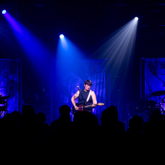 Cash Savage on stage at The Tivoli in Brisbane
