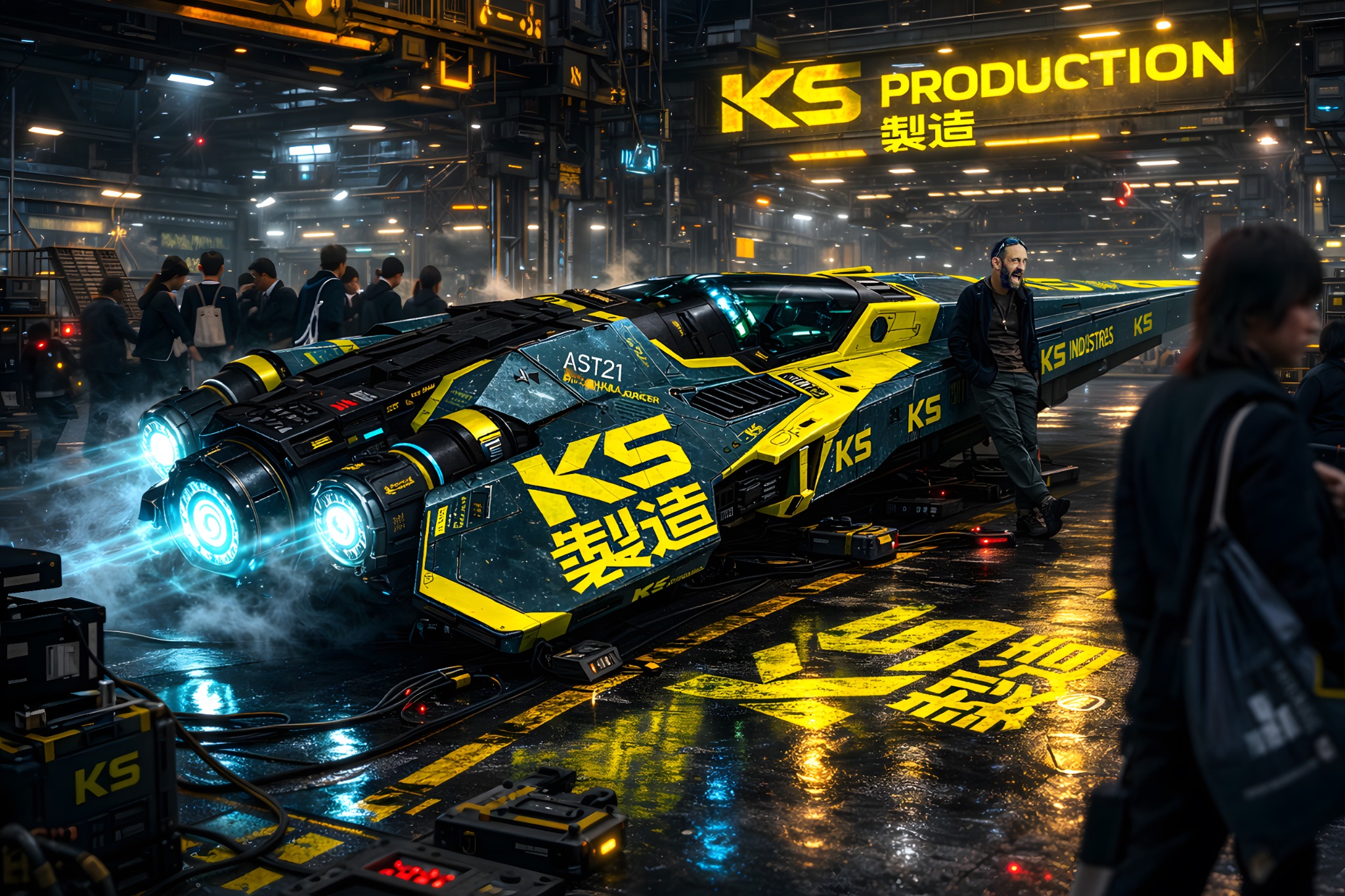 KS Production visual system