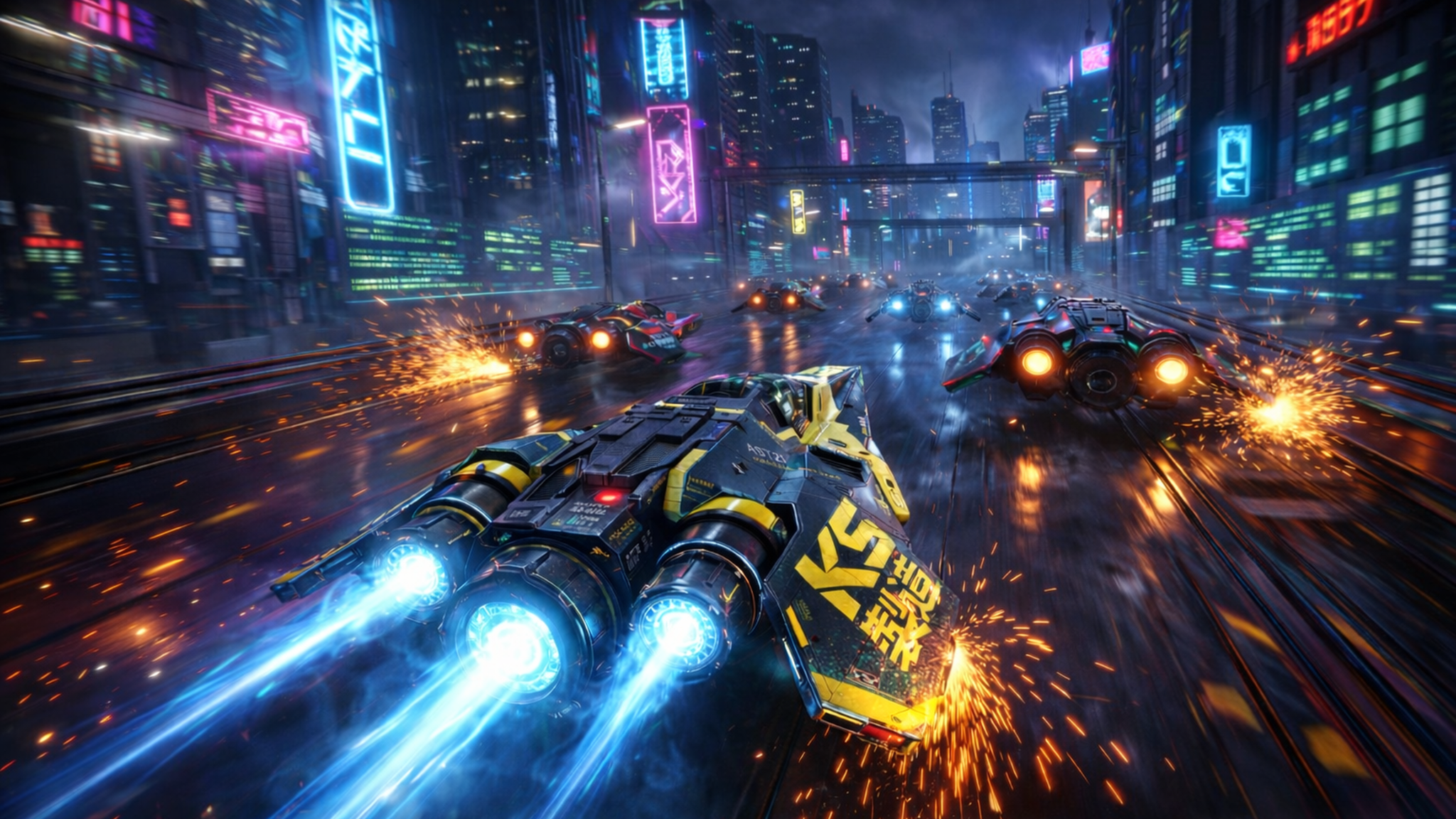 KS Production cyberpunk visual