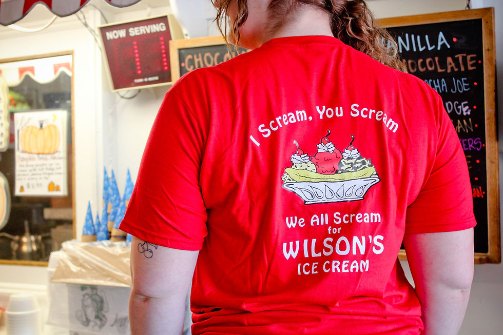 Thumbnail: Adult Red Banana Split T-Shirt