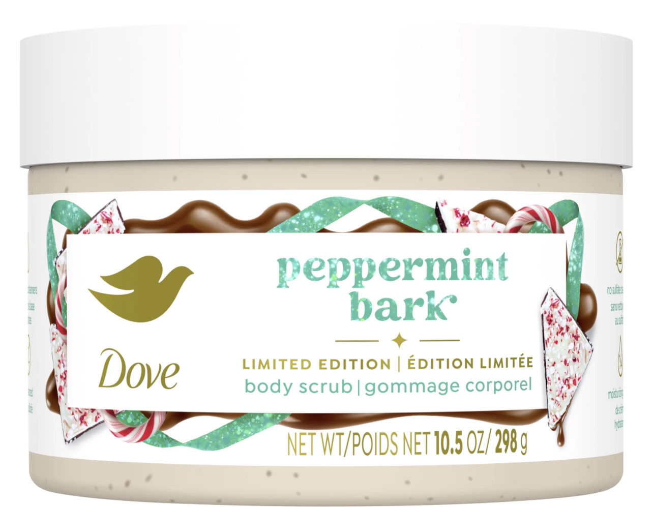 Dove Peppermint Bark Mint Body Scurb