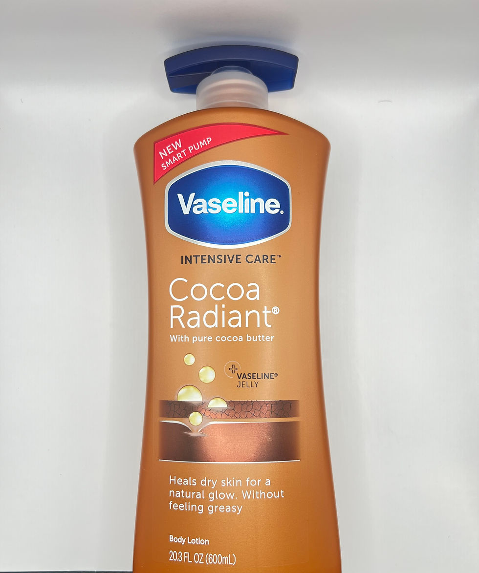 Vaseline Cocoa Radiant with Pure cocoa butter