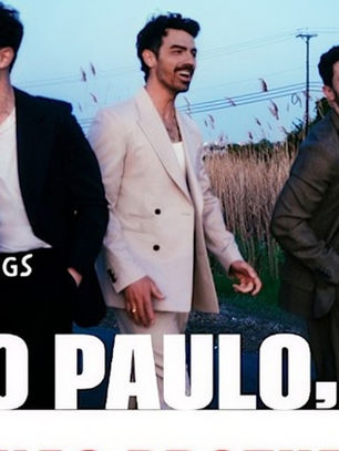 Jonas Brothers anunciam show de sua tour de 20 anos no Brasil