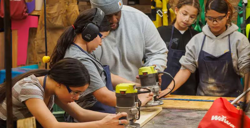 One teacher is changing the path for kids in the trades.