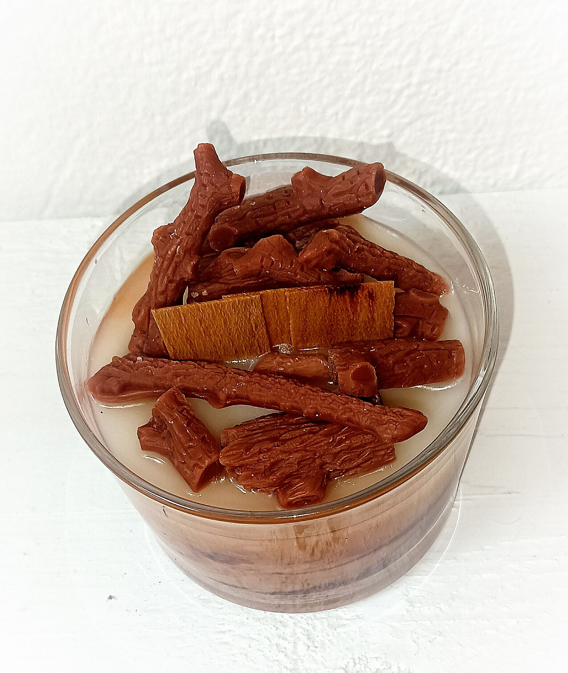 Χειροποίητο Φυτικό Αρωματικό Κερί, 200ml, Για καύση 40+ ωρών, Βάζο χωρίς καπάκι