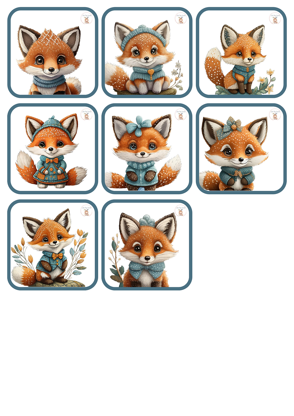 Thumbnail: Memory: schattige vosjes