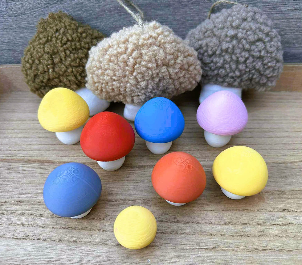 Thumbnail: Kleurrijke paddenstoelen in het bos