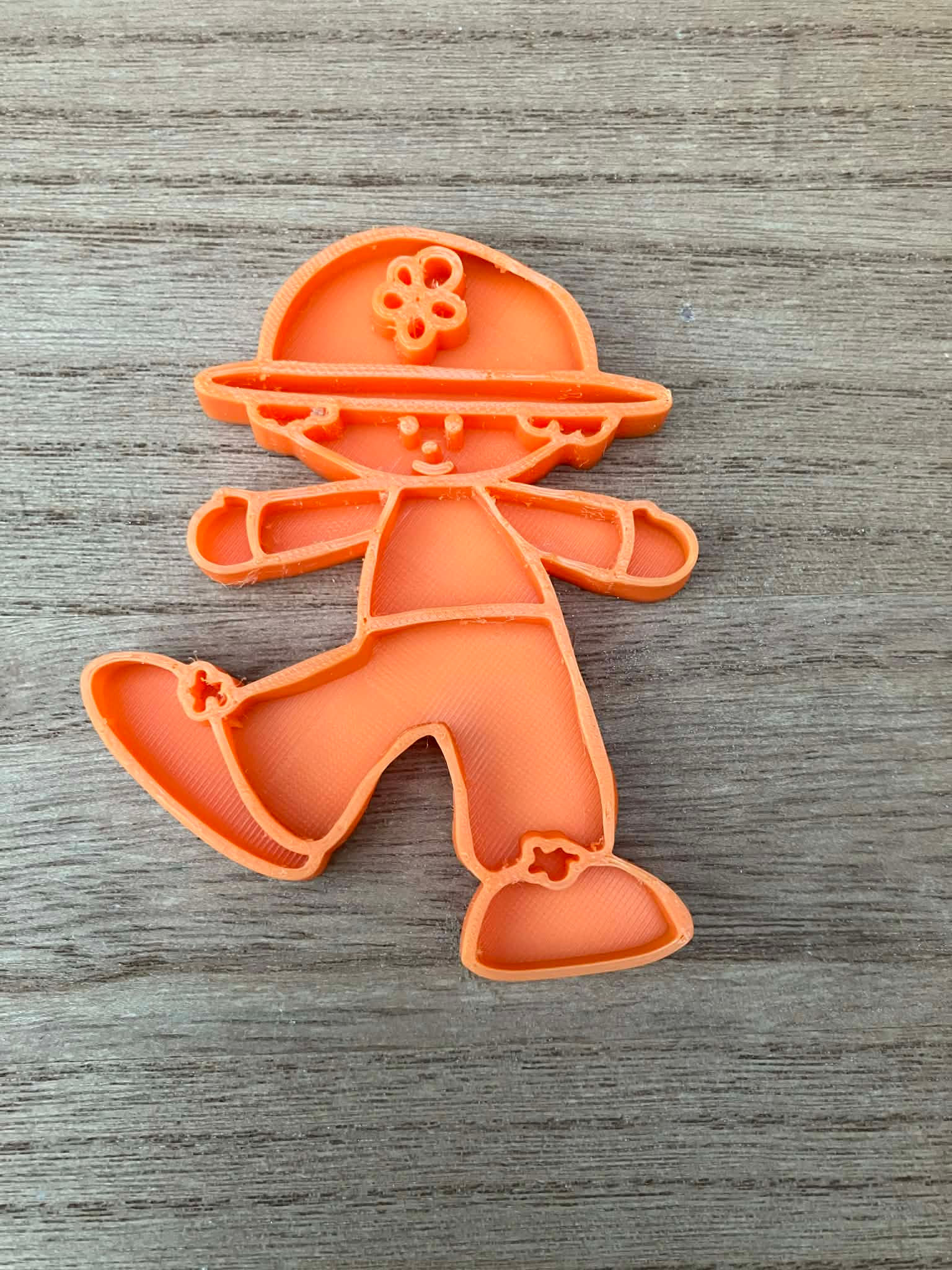 Oeps - plasticinevormpje clown