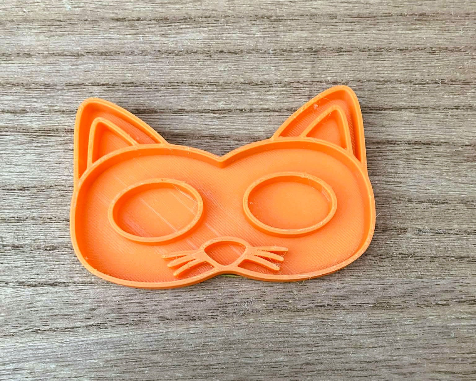 Oeps - plasticine vormpje carnaval masker