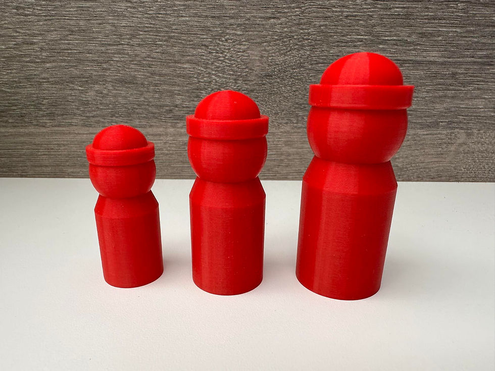 Thumbnail: peg-popjes met bolhoedje