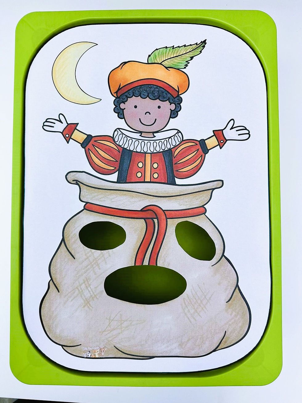 Thumbnail: speeldeksel digitaal - de speelgoedzak van roetpiet