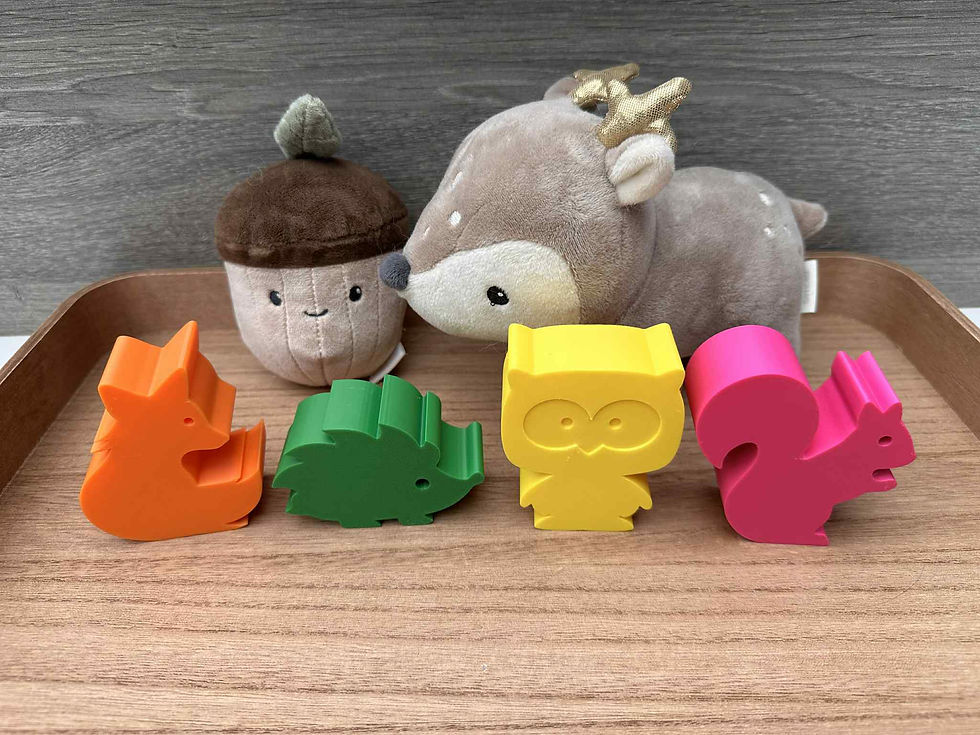 Thumbnail: muziekdiertjes - schuddiertjes:  herfst, het bos