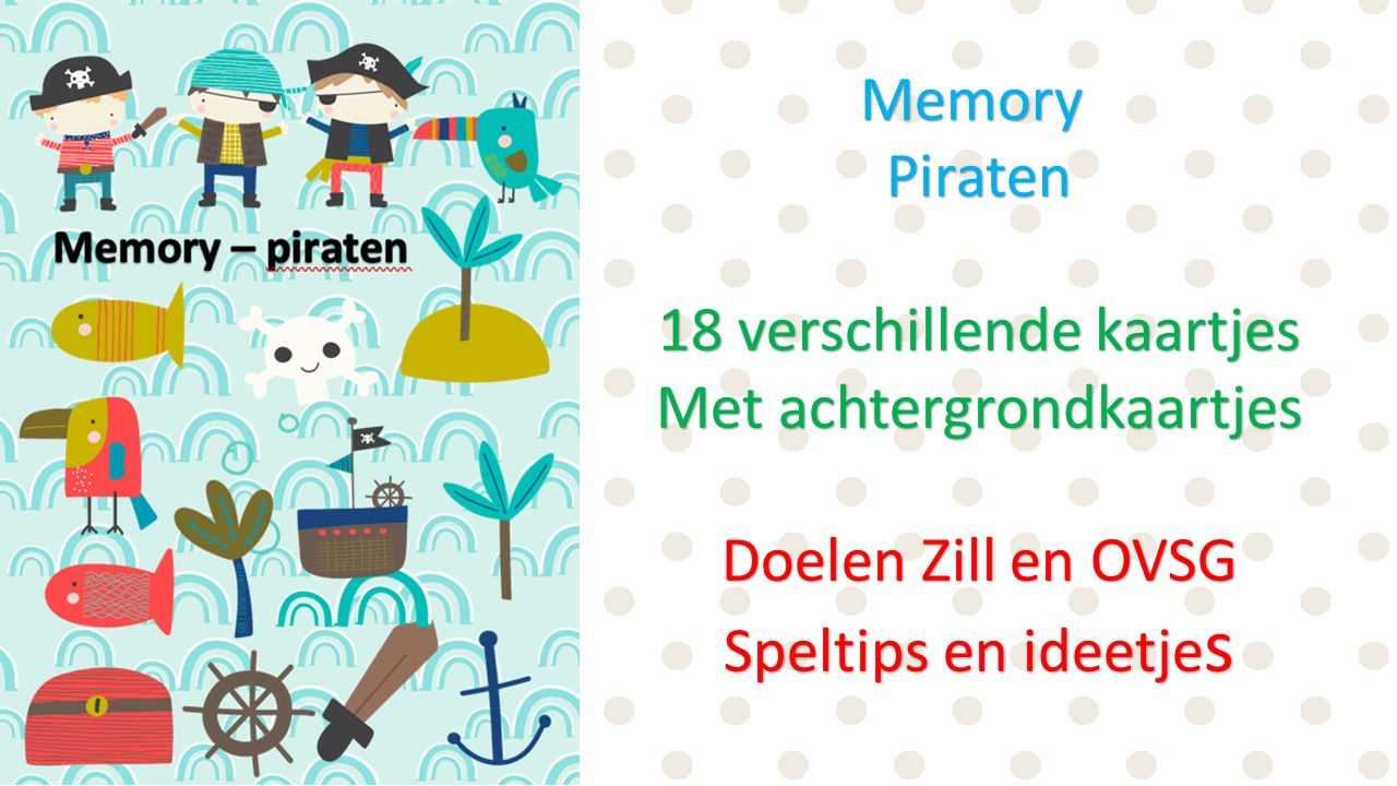 Memory - piraten