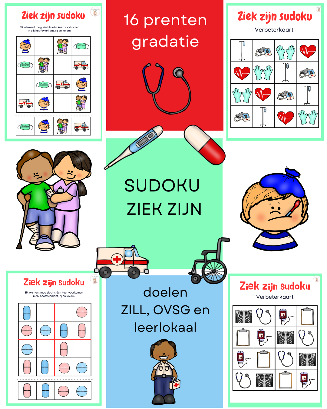 Sudoku's Ziek zijn