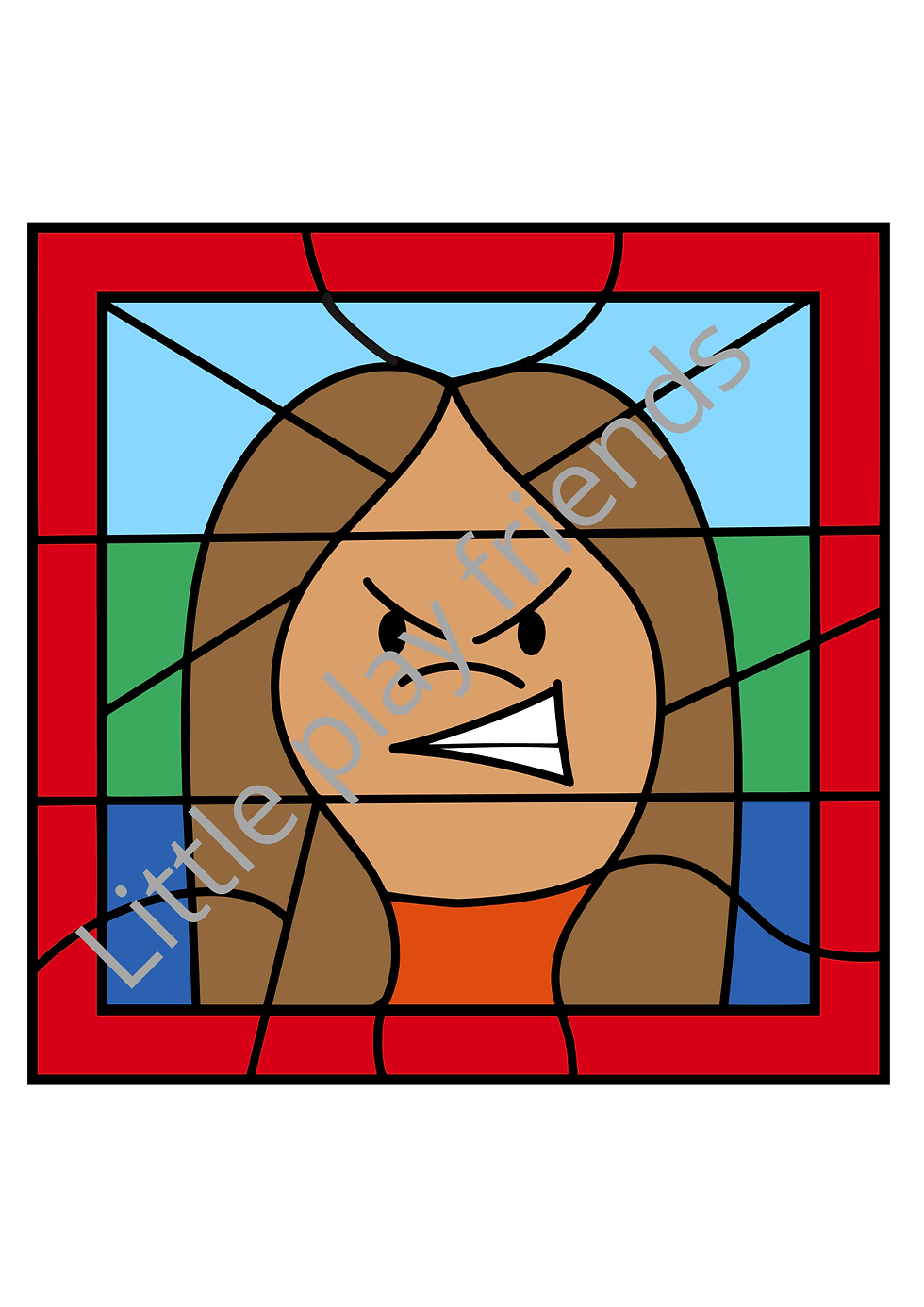 Thumbnail: Kleuren naar voorbeeld thema gevoelens