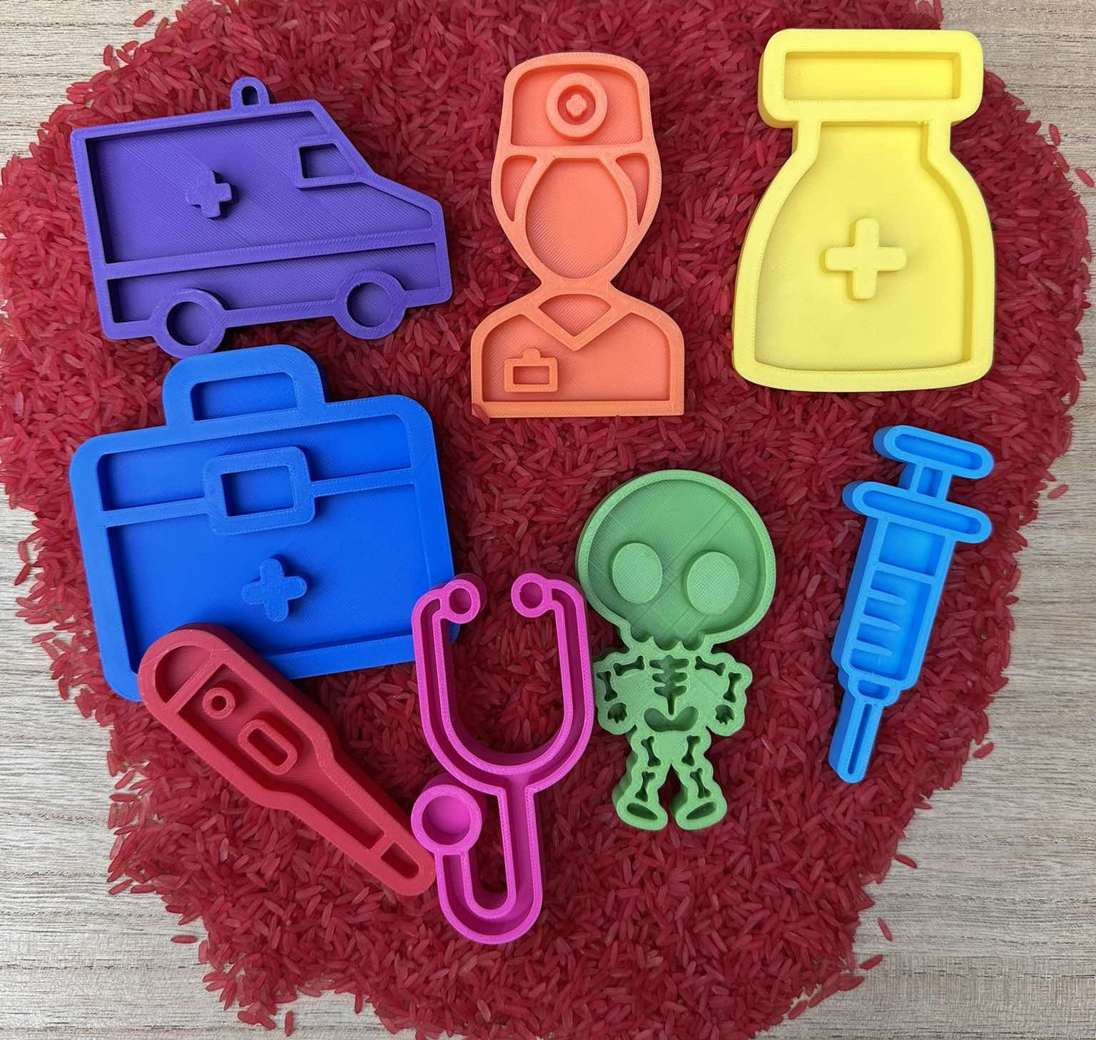 8 leuke vulvormen ziek zijn, dokter, ziekenhuis