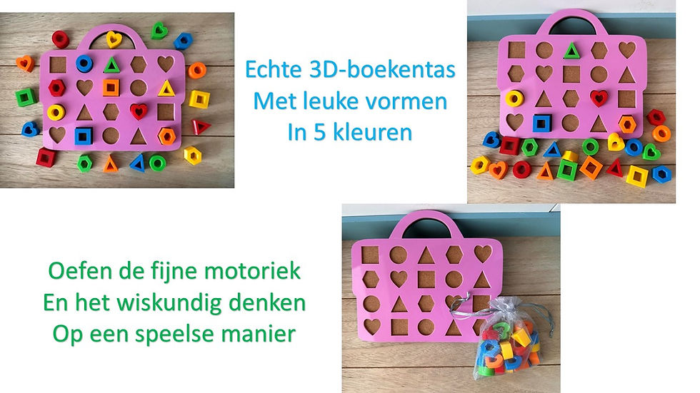 Thumbnail: Vormboekentasjes - digitale spelbundel