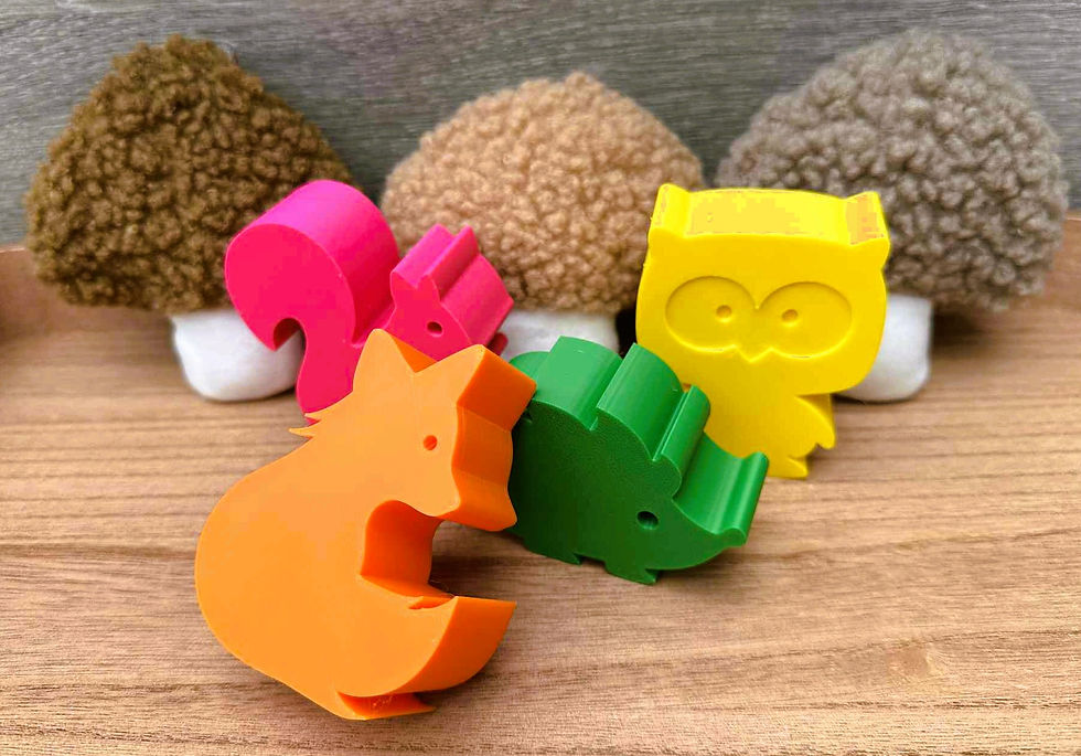 Thumbnail: muziekdiertjes - schuddiertjes:  herfst, het bos