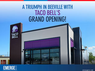 A TRIUMPH IN BEEVILLE WITH TACO BELL'S GRAND OPENING!