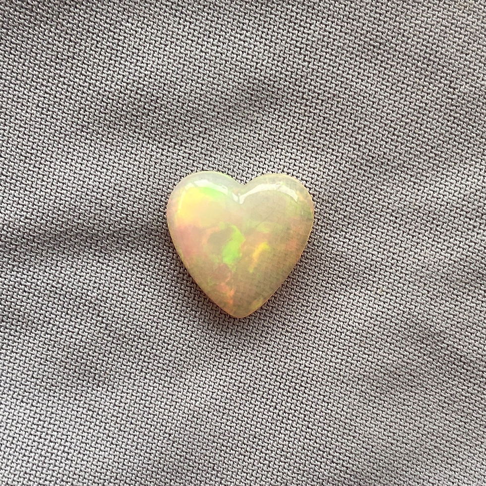 Thumbnail: Ethiopian Opal 3.66 Heart Shaped