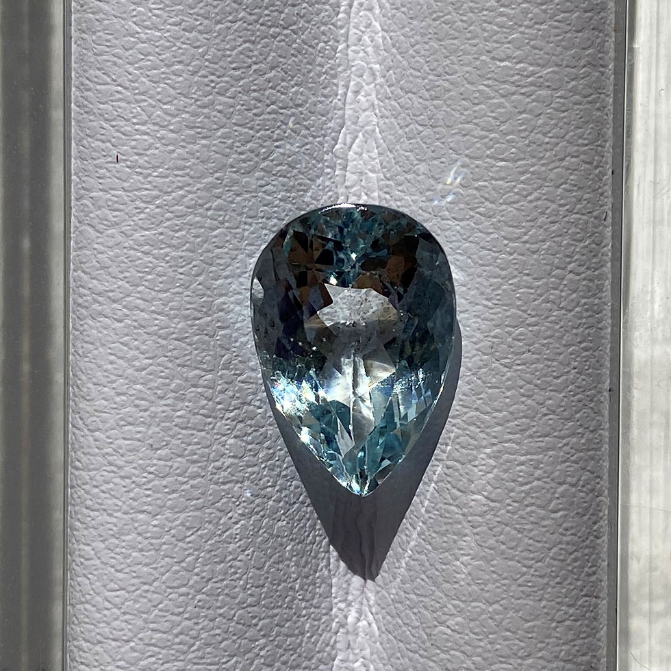 Thumbnail: Aquamarine 3.55cts Pear Shape