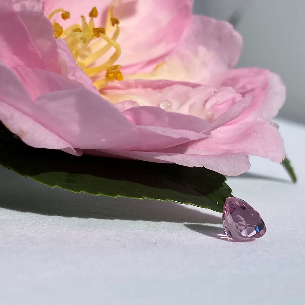 Thumbnail: Purplish Pink Spinel 1.22ct Trillion