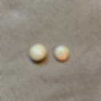 Thumbnail: Mismatched Opal Pair - Round Cabochons 1.27 Cts